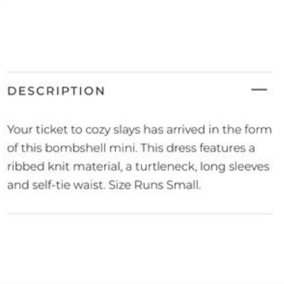 Privy Black Ribbed Turtleneck Long Sleeve Dress - Picture 3 of 5